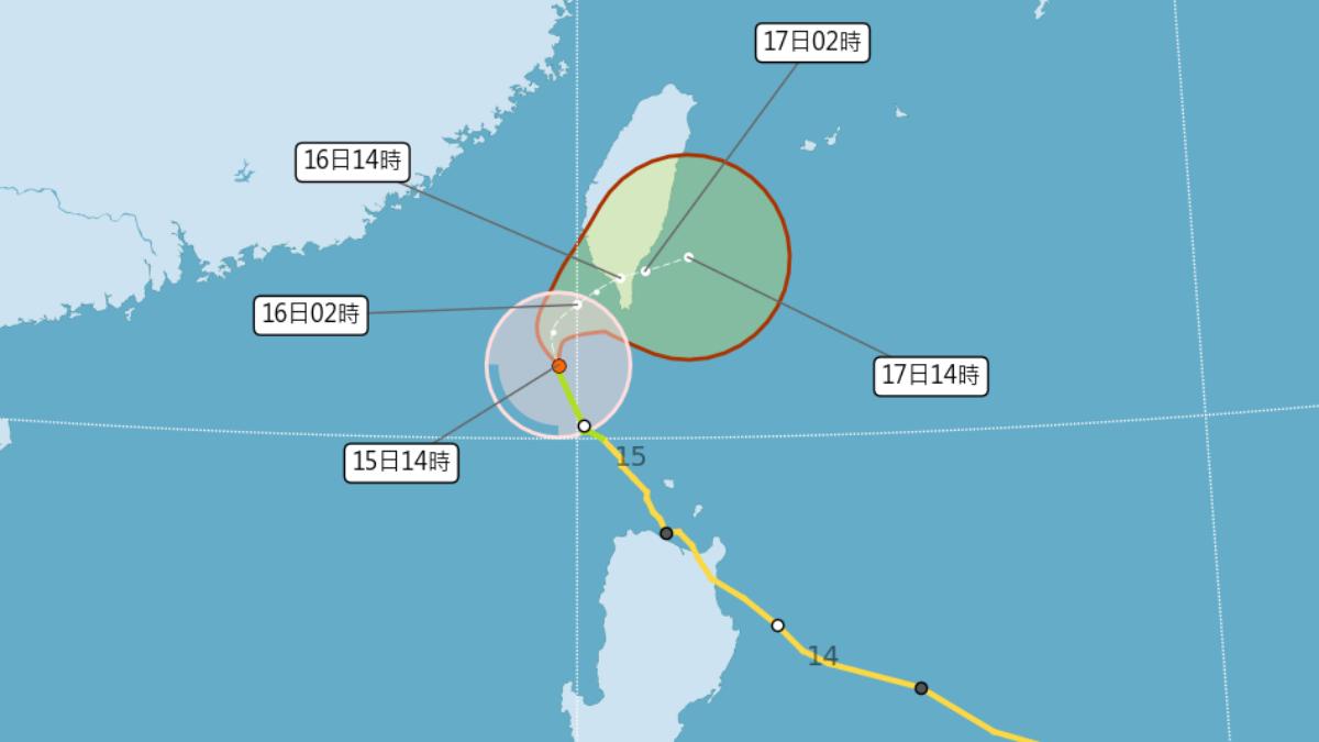 天氣/今年颱風都走這條「撲台路徑」? 氣象粉專解答了