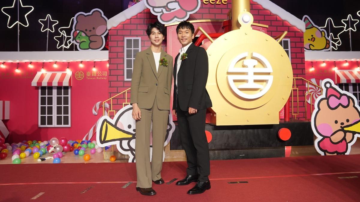 林郁婷、李洋任圓夢大使助上百位孩童　24米聖誕樹閃耀北車