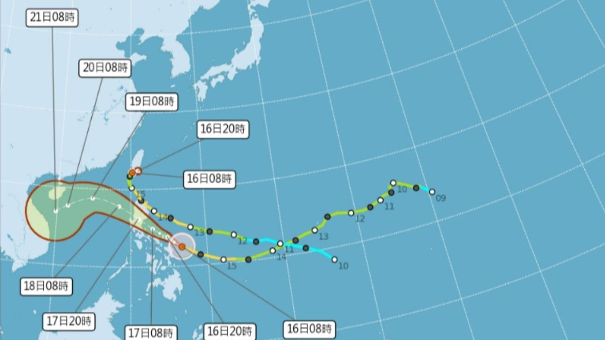快訊／天兔颱風掰了！減弱成熱帶低氣壓　11:30解除海、陸警報