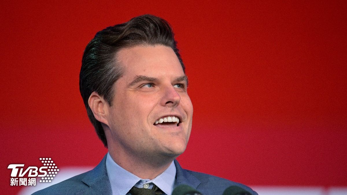 川普挑選的司法部長蓋茲(Matt Gaetz)也被控性侵未成年女性。(圖/達志影像美聯社)