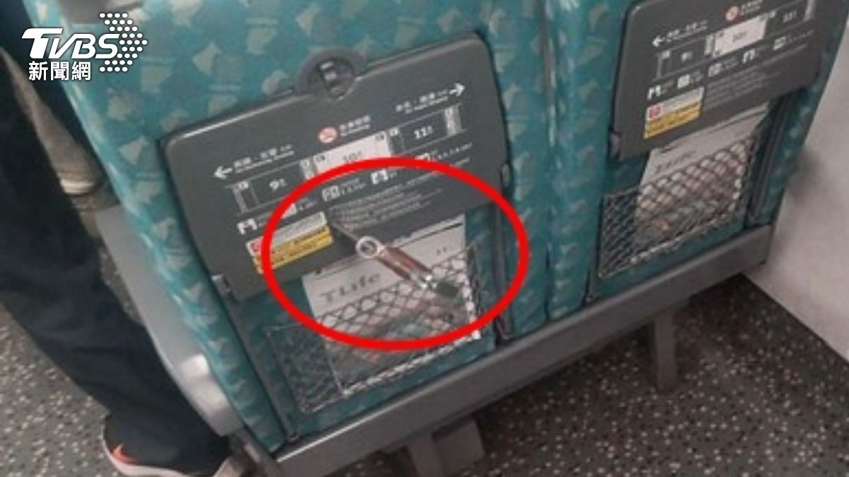 快訊/高鐵北上車廂亮刀!男不滿被女子跨過 匕首狠刺座椅逃逸
