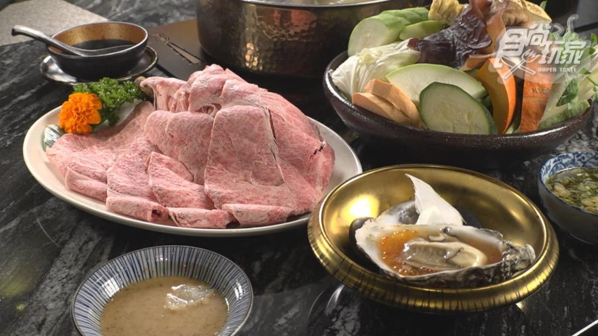 二本松涮涮屋送500元日本干貝。（圖／食尚玩家）