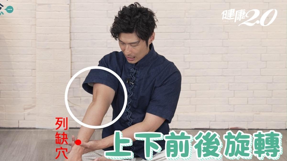 列缺穴。(圖/健康2.0)