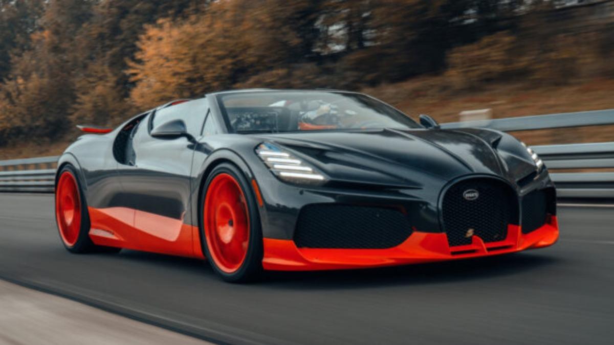 Bugatti全球「最速敞篷車」創新紀錄!W16 Mistral開價5億