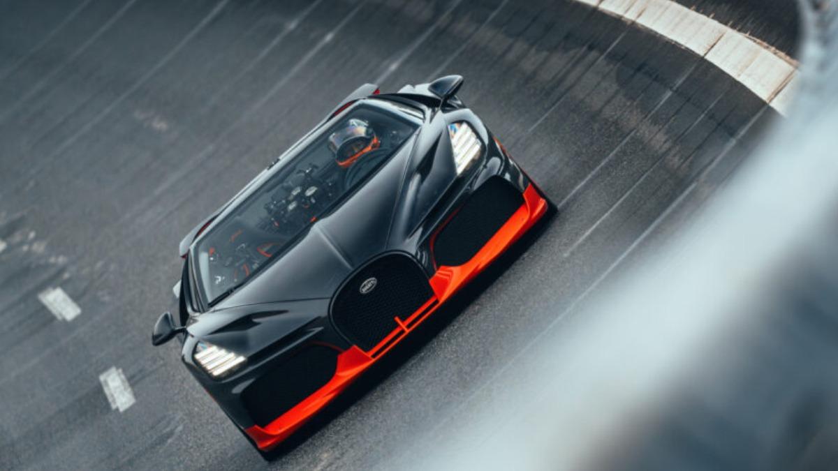 W16 Mistral達成453.91km/h的速度紀錄。(圖/Bugatti提供)