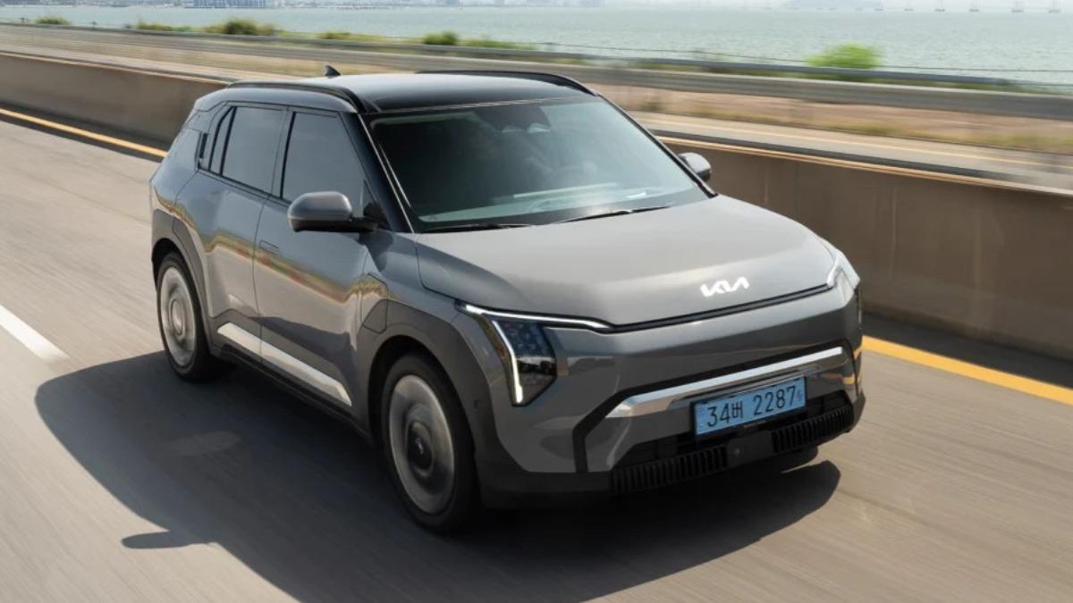 EV3將擔任Kia純電休旅家族的入門車型。(圖/Kia提供)