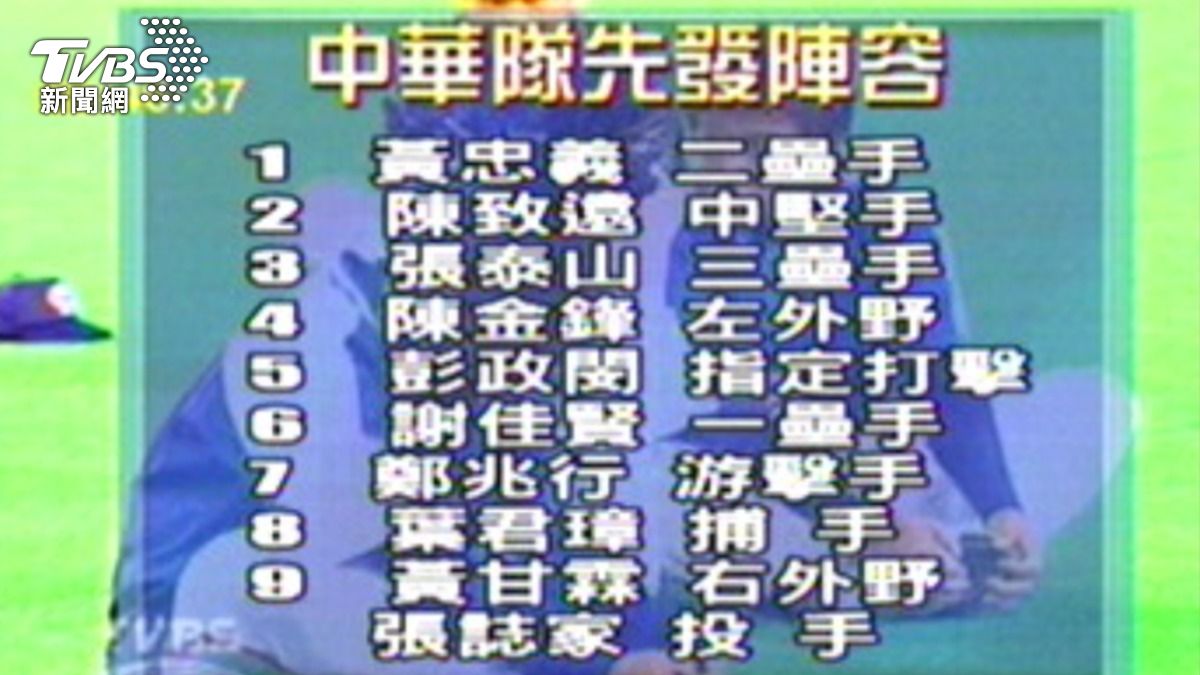2003年亞錦賽中華隊陣容。(圖/TVBS資料畫面)