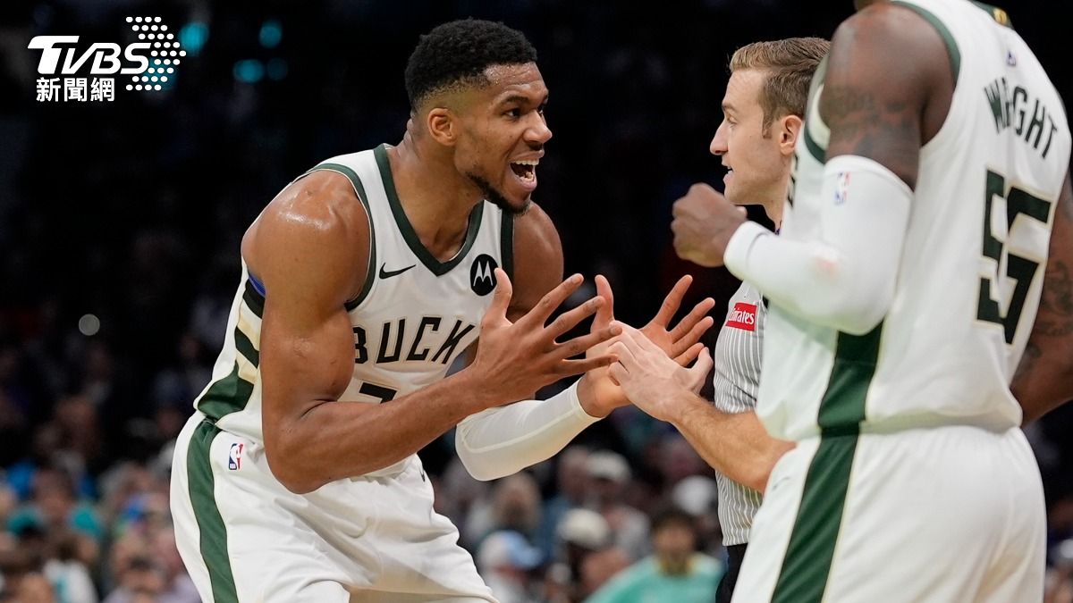 NBA/字母哥空砍大三元!致命犯規遭逆轉 公鹿1分差不敵黃蜂
