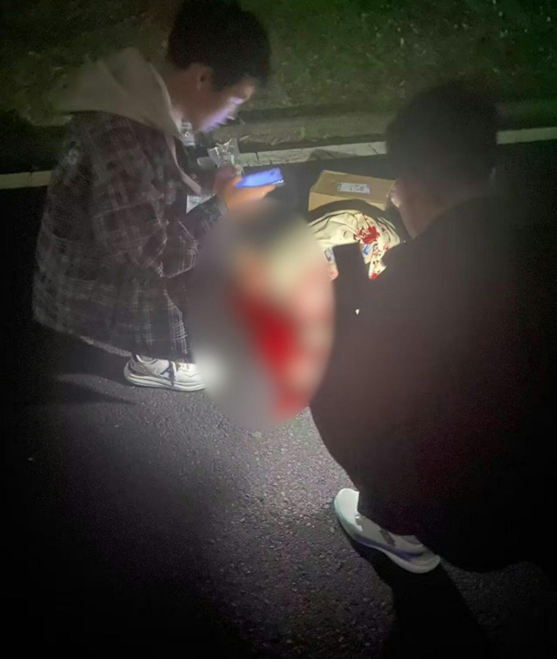 現場多人受傷倒地。（圖／翻攝自網路）