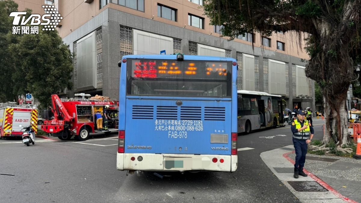 事故現場。（圖／TVBS）
