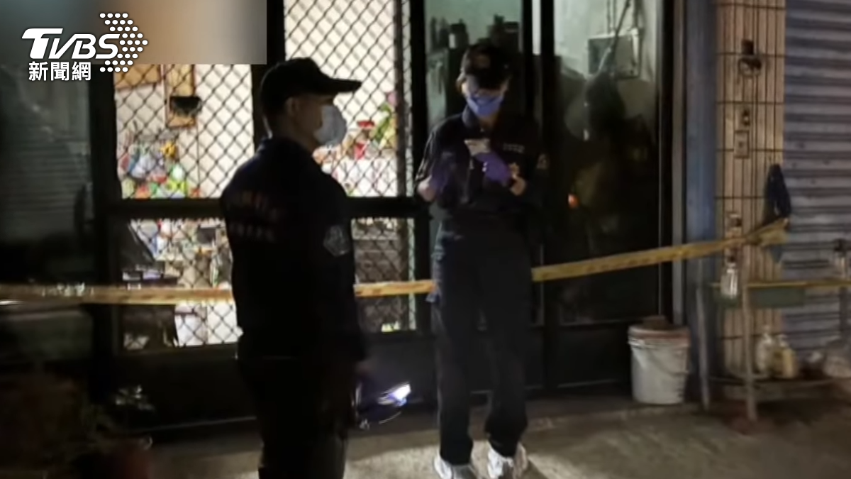 警方趕到現場時，蔡女已經無生命跡象。（圖／TVBS）