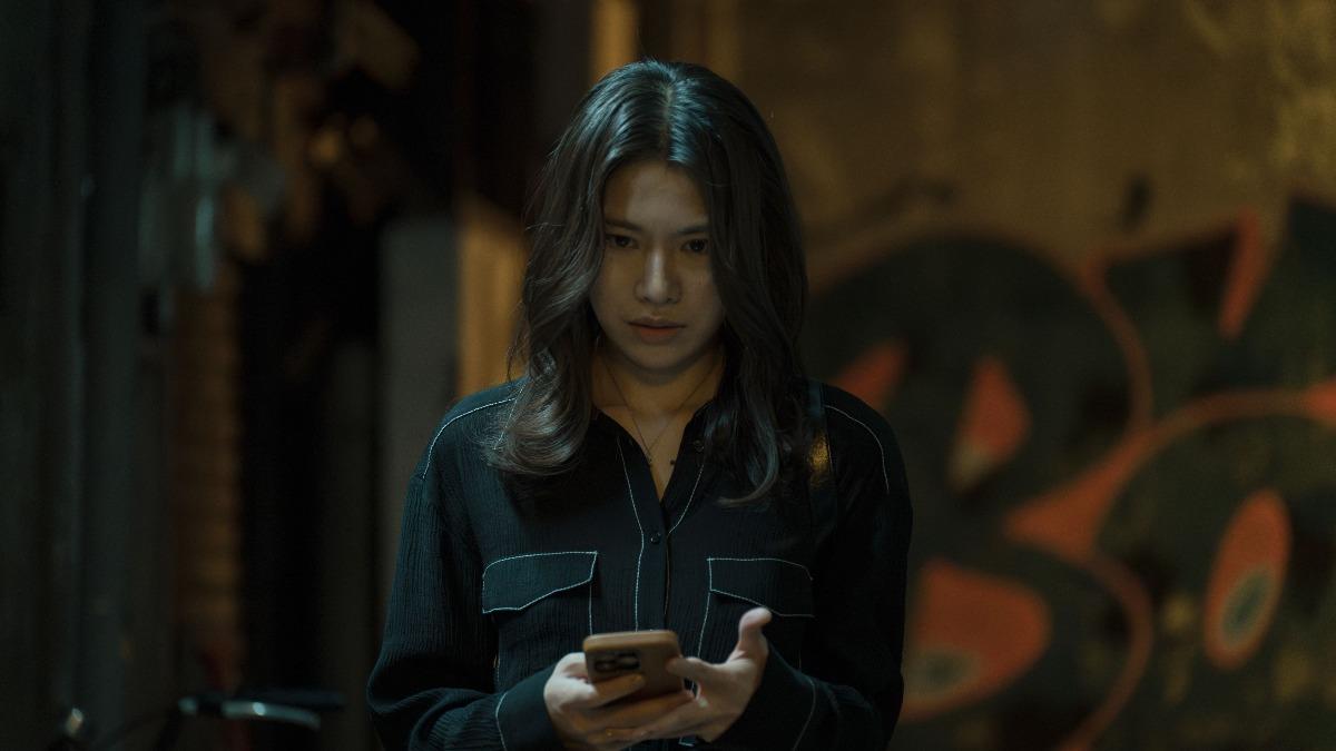 梁湘華以Ｑ這個角色，讓她繼金鐘獎後，再一次爭奪新人獎。（圖／双喜電影提供）