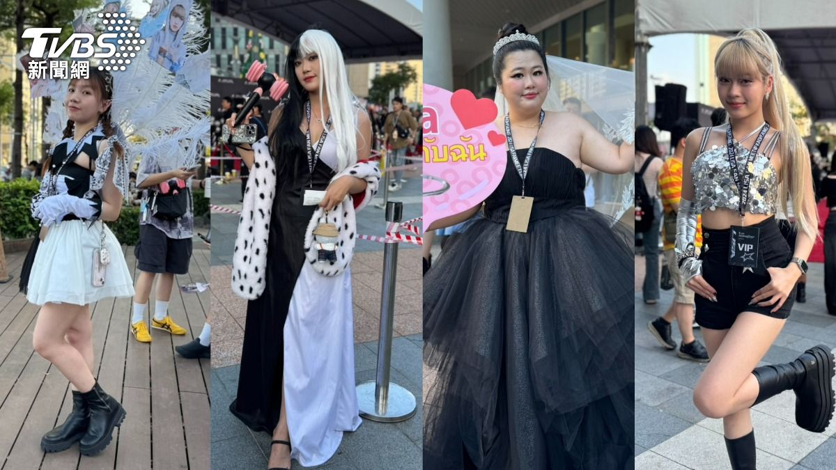 Lisa降臨高雄巨蛋!見面會變時裝秀鬥豔 她披婚紗跪求娶
