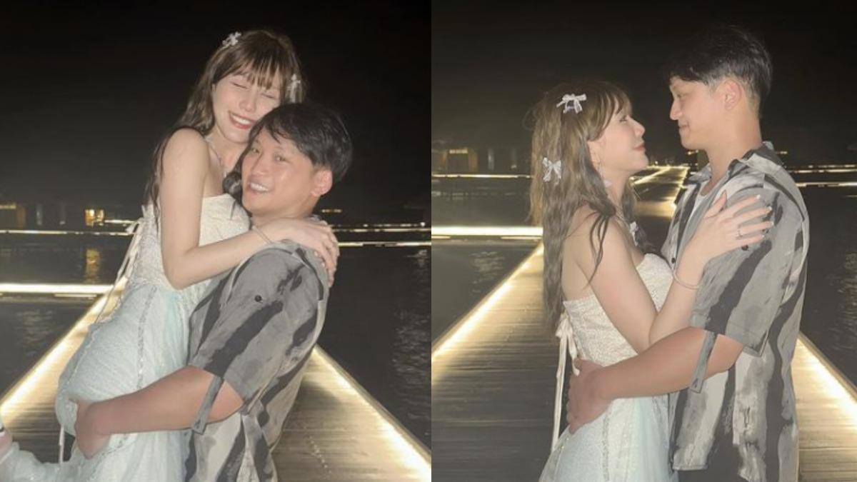 妮婭曬出一系列幸福美照,宣布人生邁入新階段。(圖/翻攝自niya840325 IG)