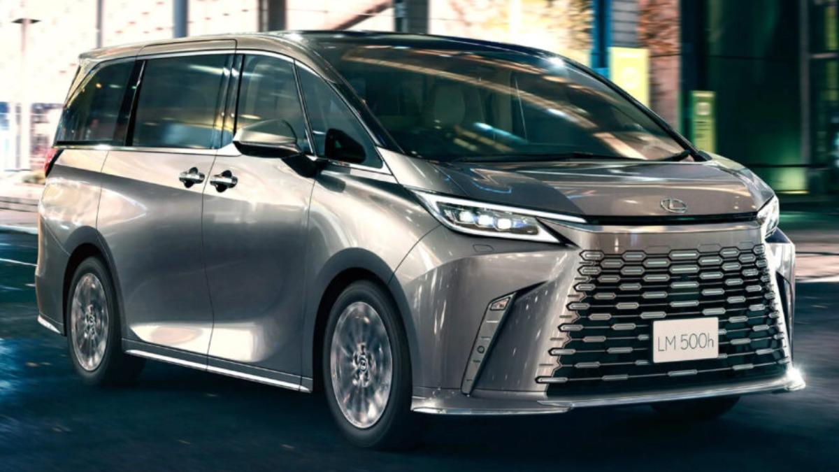 台灣熱門的MPV車款Lexus LM沒有進前十名。(圖/ JCOTY提供)
