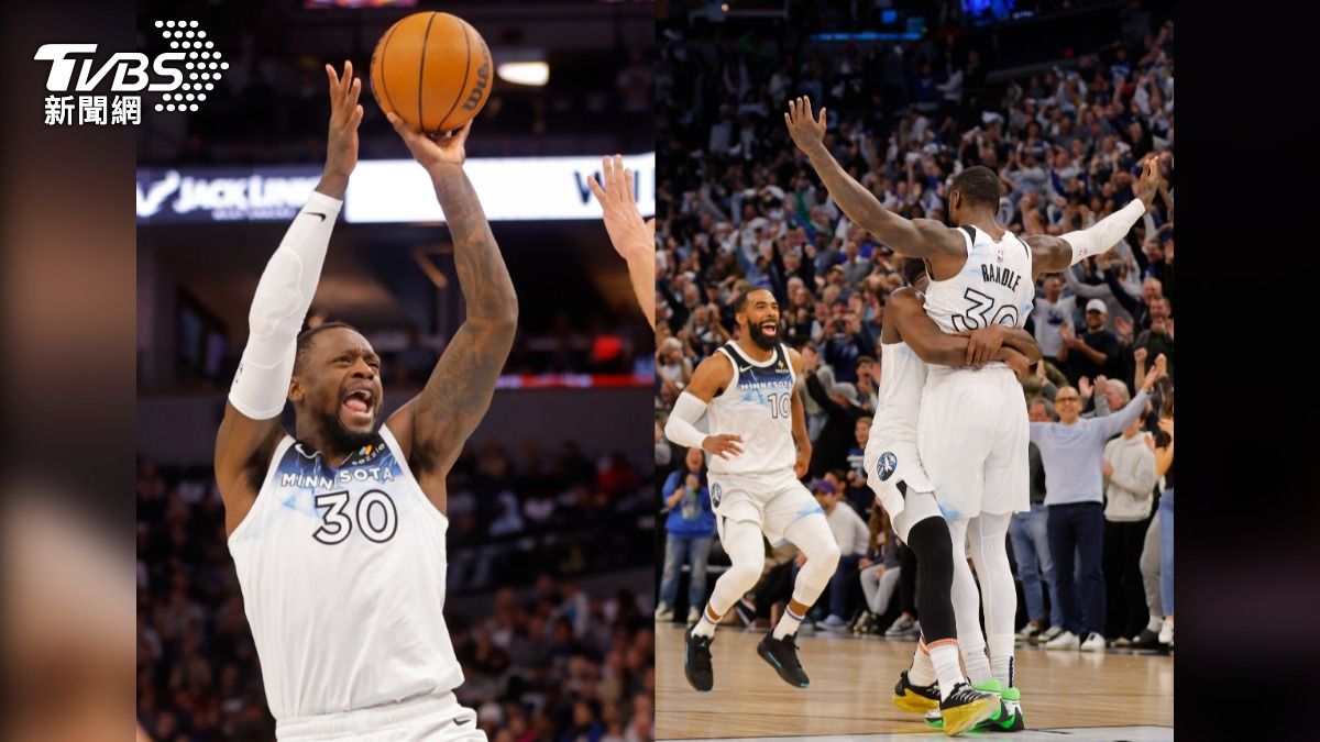 NBA/轉隊灰狼代表作!蘭德爾絕殺三分氣走太陽 愛兒場邊見證
