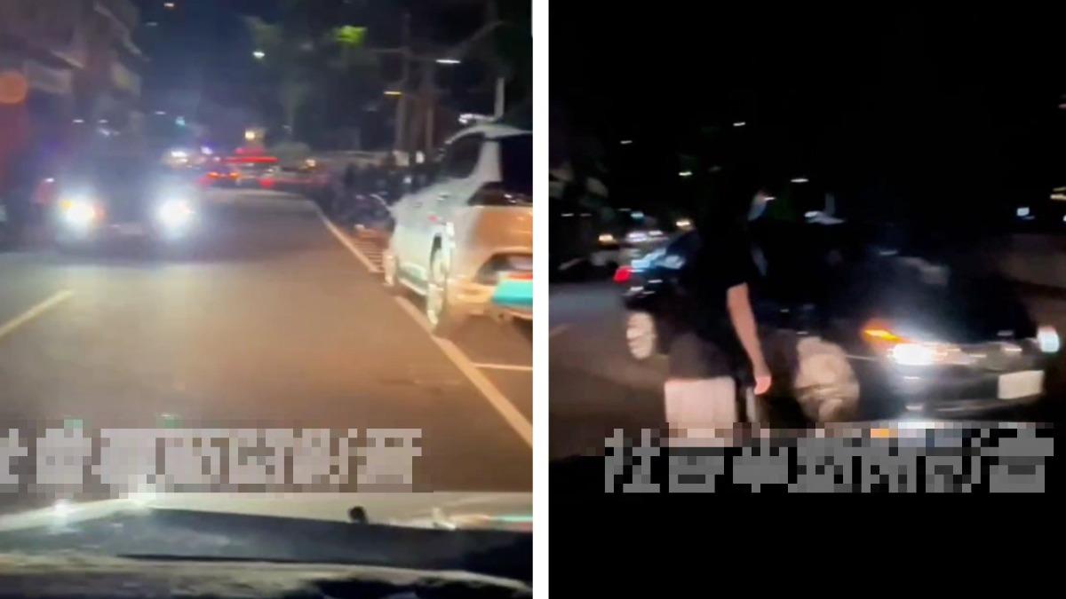 這款素質?長髮小姐姐肉身占位 汽車下秒逆向插車格眾人傻眼