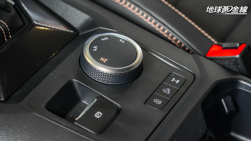 Amarok PanAmericana配備具模式切換功能的4Motion四輪驅動系統。(圖/陳奕宏攝)