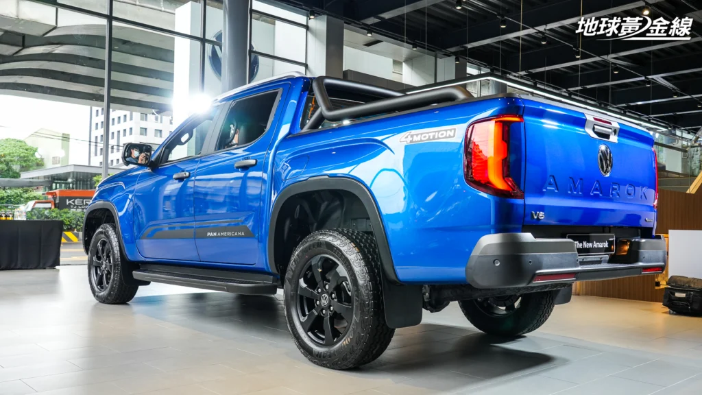 Amarok PanAmericana在車系中定位為頂規越野車型。(圖/陳奕宏攝)