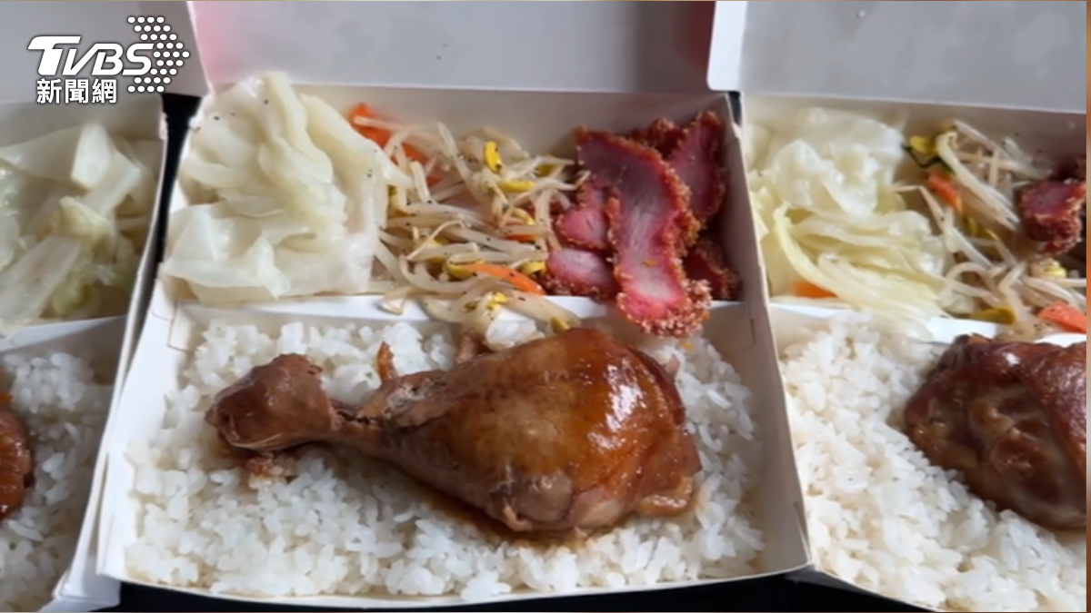 死刑犯最後一餐,有雞腿或排骨便當、豆干、滷蛋、高粱酒和香菸等。(示意圖,與本文無關/TVBS資料畫面)