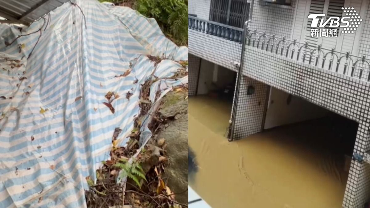 颱風土石塌!「地主不善後」居民崩潰 基隆市府:罰到改善為止