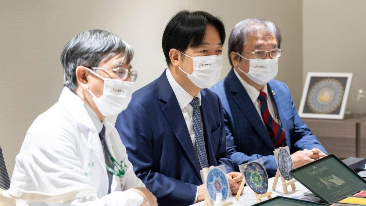 賴清德視察台大癌醫中心 目標2030癌症標準化死亡率要降1/3