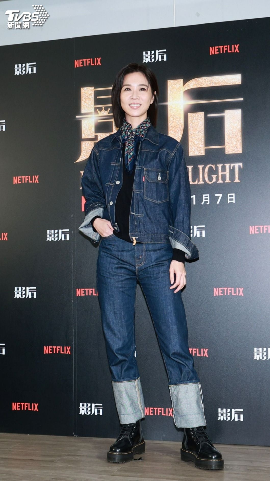 謝盈萱飾演王牌經紀人「薛亞之」,角色堅強得令人心疼。(圖/趙世平攝)