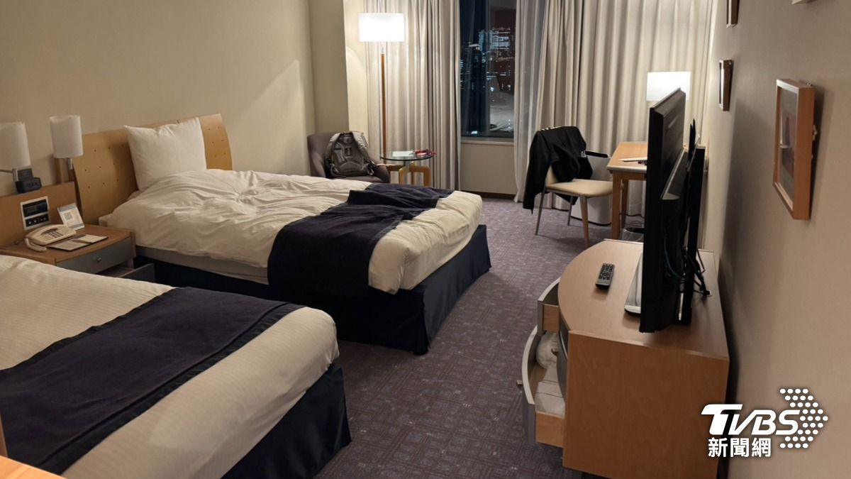 這回中華隊球員入住東京巨蛋飯店，球員住在同一層樓。（圖／TVBS）