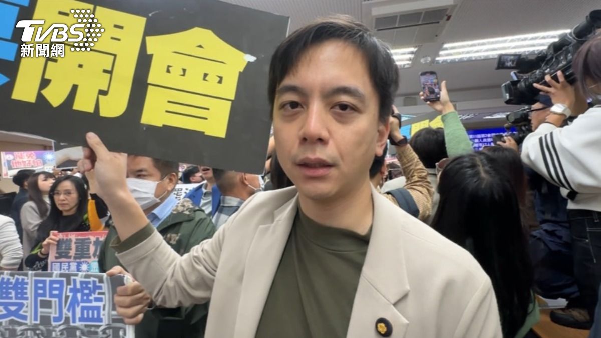 國民黨立委牛煦庭。（圖／林茜妤攝）