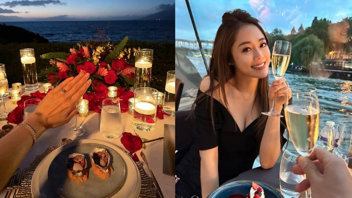 林千又要結婚了!離開台灣曬「巨大鑽戒」 遭施暴分手9月報喜訊