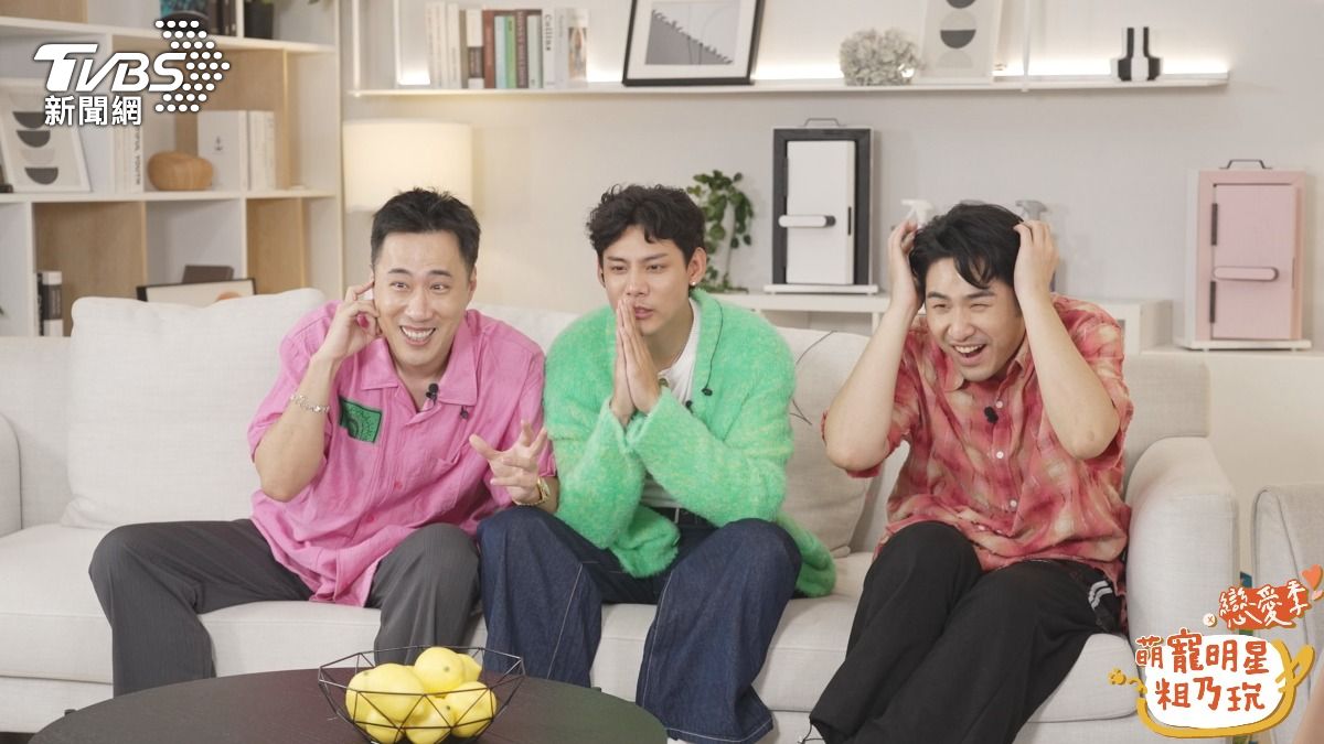 余祥銓（左）將擔任今晚直播主持人帶觀眾窺探萌寵戀愛季秘辛。（圖／TVBS）