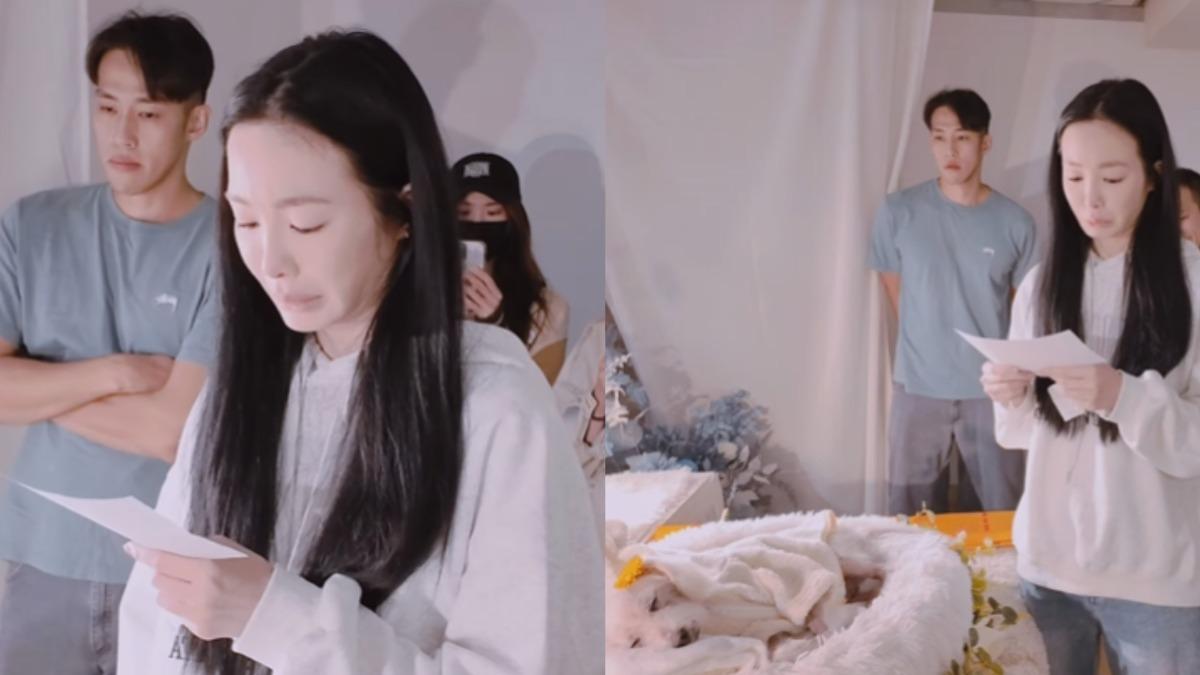 舒子晨為居特舉辦告別式。(圖/翻攝自舒子晨IG)