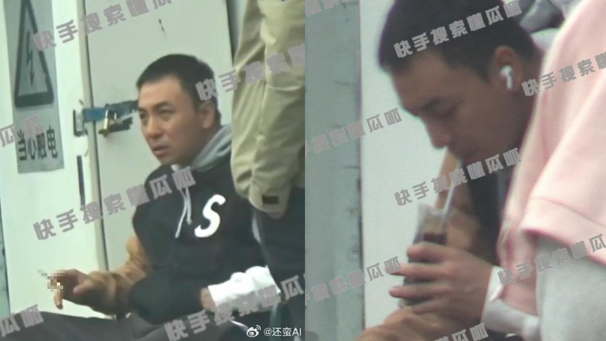 釋小龍面色憔悴,神態大不如前。(圖/翻攝自快手探索懂瓜啦微博)