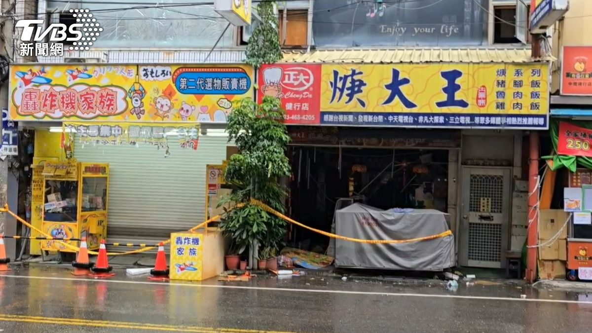 中壢小吃店瓦斯氣爆!老闆全身二度燒燙傷送醫 學生嚇到跌落椅