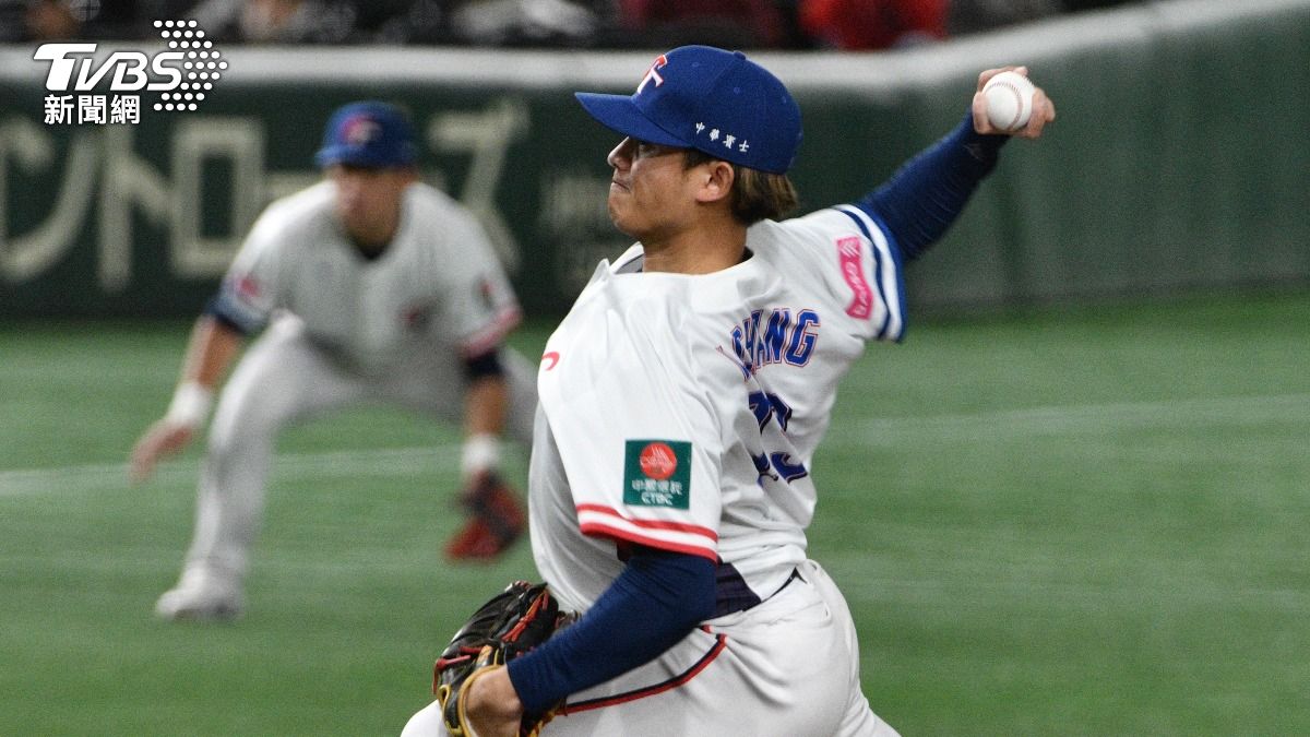 張奕投17.1局「防禦率仍是0」。(圖／胡瑞麒攝)