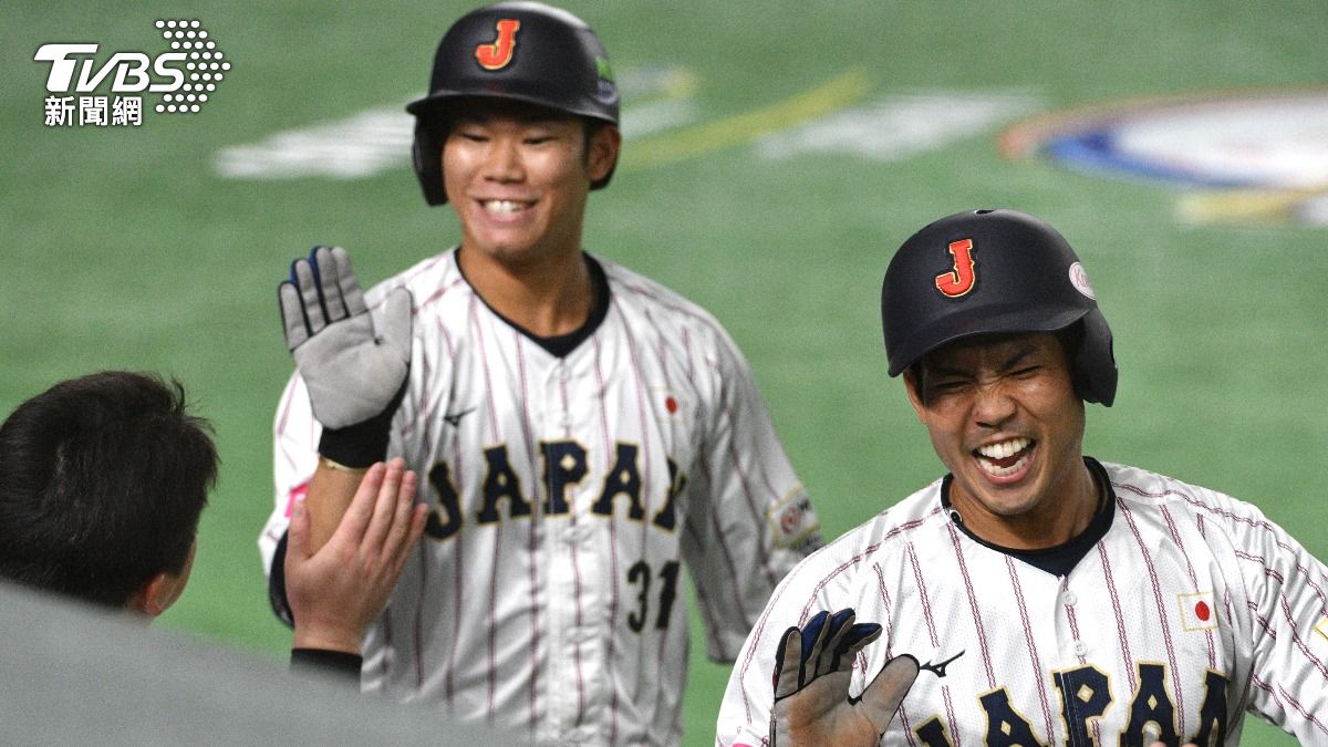 日本隊取得超前逆轉分。(圖/胡瑞麒攝)