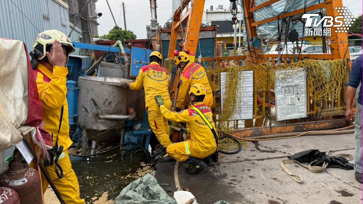 快訊/台南工地下陷 守夜員遭機具重壓「頭皮外翻、臉發黑」亡