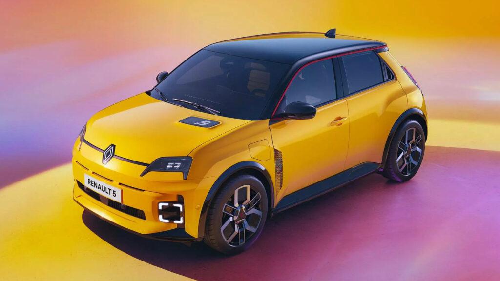 換電重生的Renault 5也在入圍車款中。(圖/翻攝自Renault)