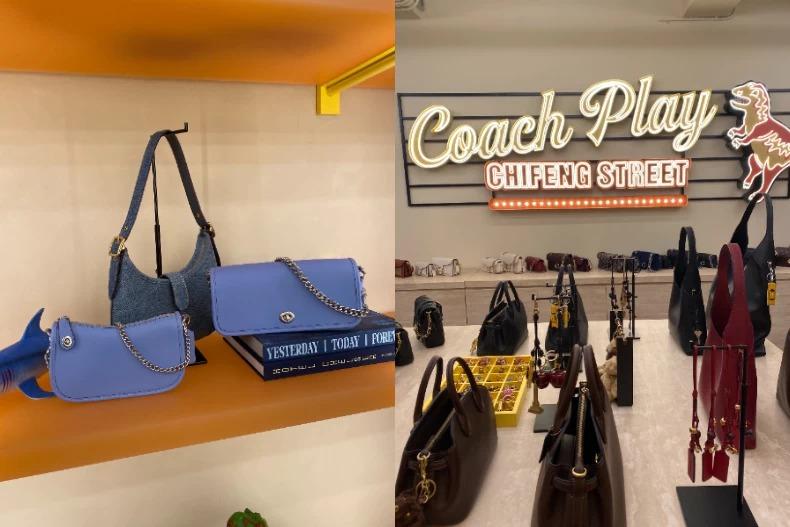  Coach「CoachPlayChifeng St.」概念店登場。（圖／女大編輯部）
