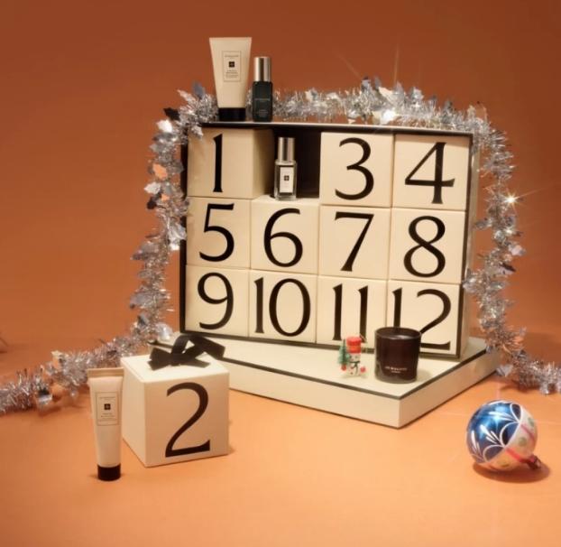 2024璀璨璀璨復古派對12天聖誕倒數月曆。(圖/Jo Malone London提供)