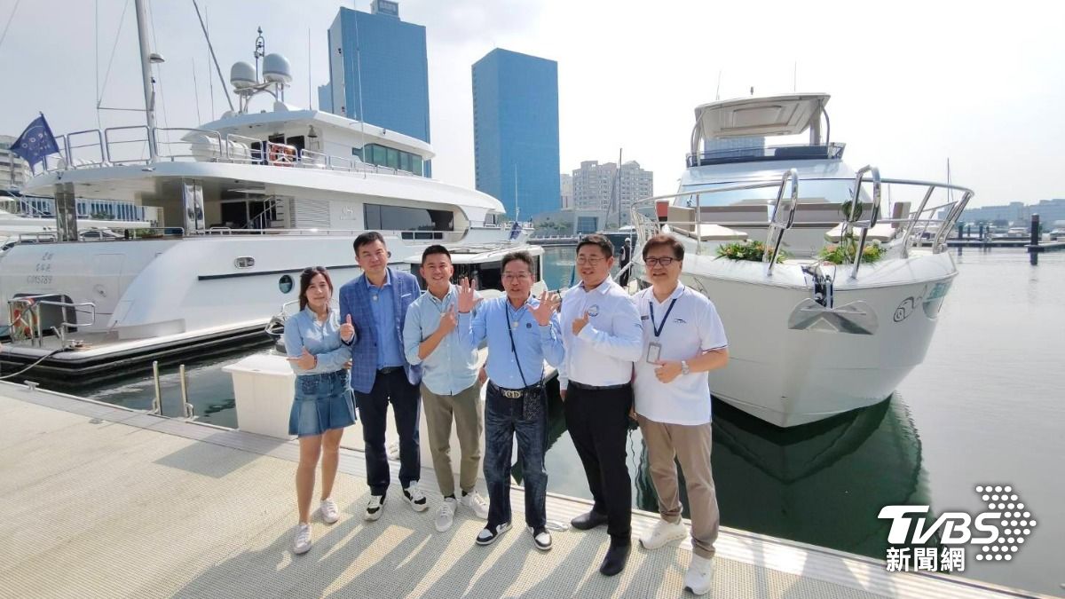 豪華遊艇成為富豪們的新玩具。（圖／林雅婷攝）