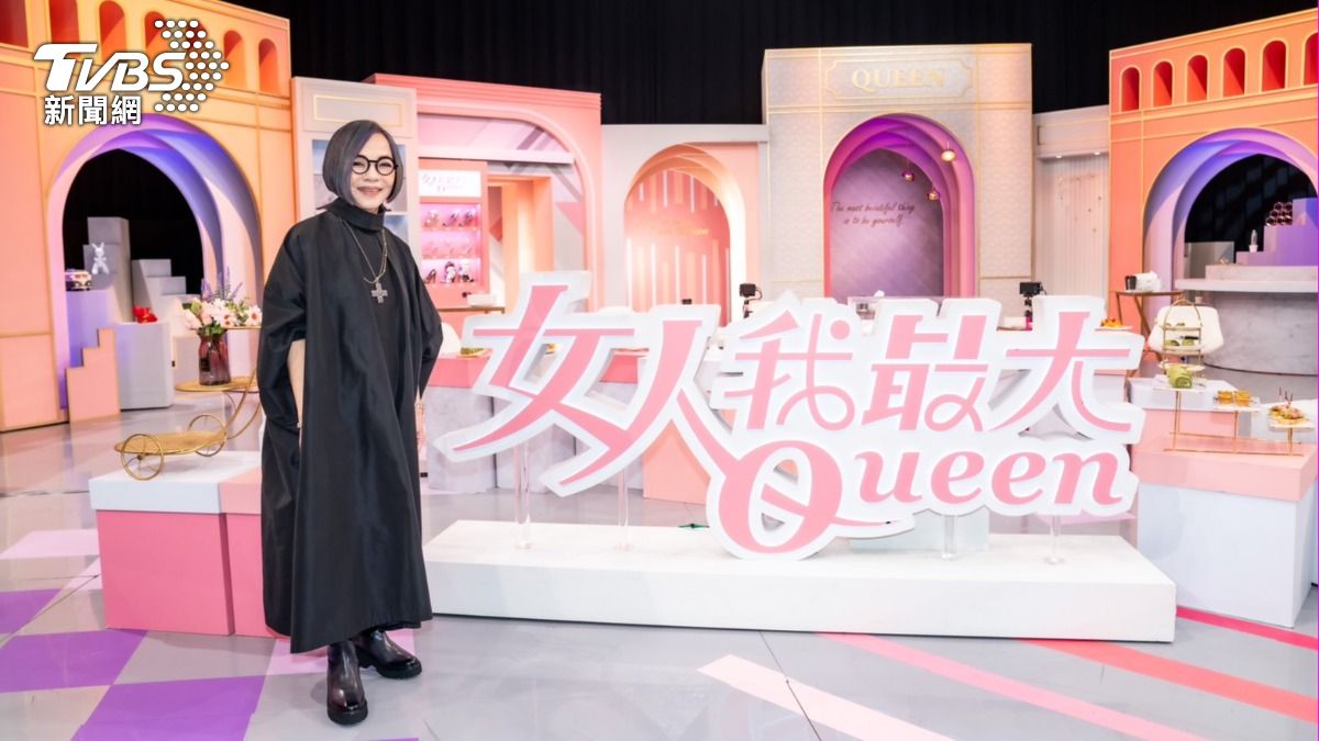 婚紗教母林莉大膽預測紅毯上會不少黑色窄擺的時裝款禮服。(圖/TVBS)