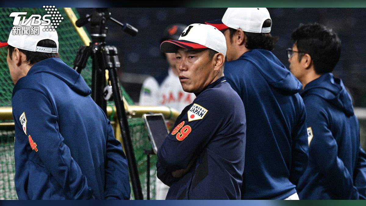 日本隊總教練井端弘和。(圖/胡瑞麒攝)