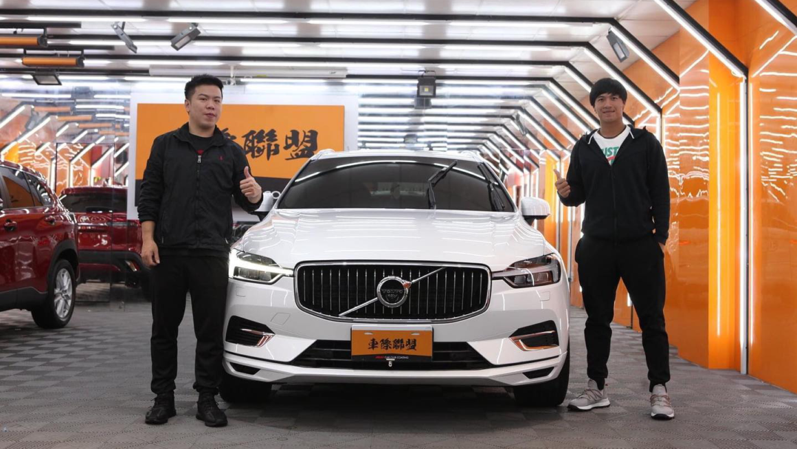 林立將Volvo XC60送去鍍膜。（圖／翻攝自車際聯盟 IG）