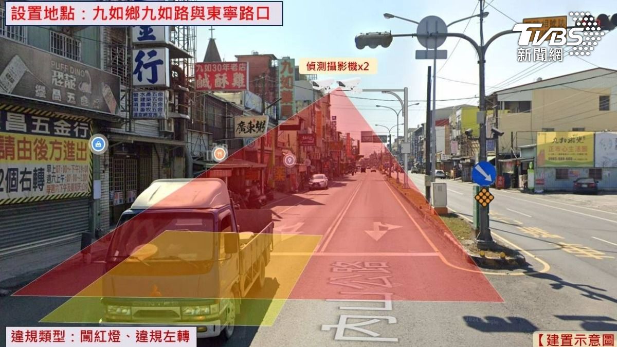 113年度新增的8處科技執法設備。(圖/TVBS)