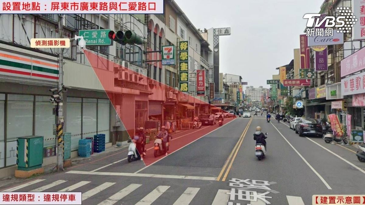 113年度新增的8處科技執法設備。(圖/TVBS)