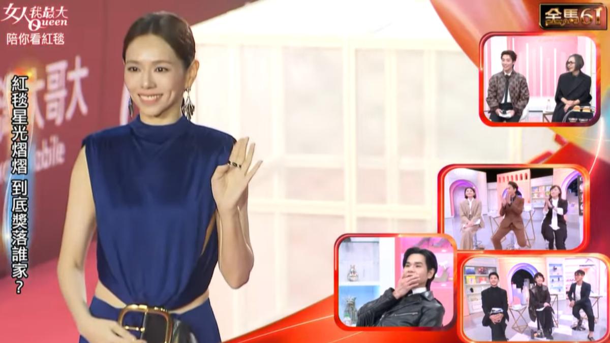 夏于喬服裝由邱美寧操刀。（圖／TVBS）