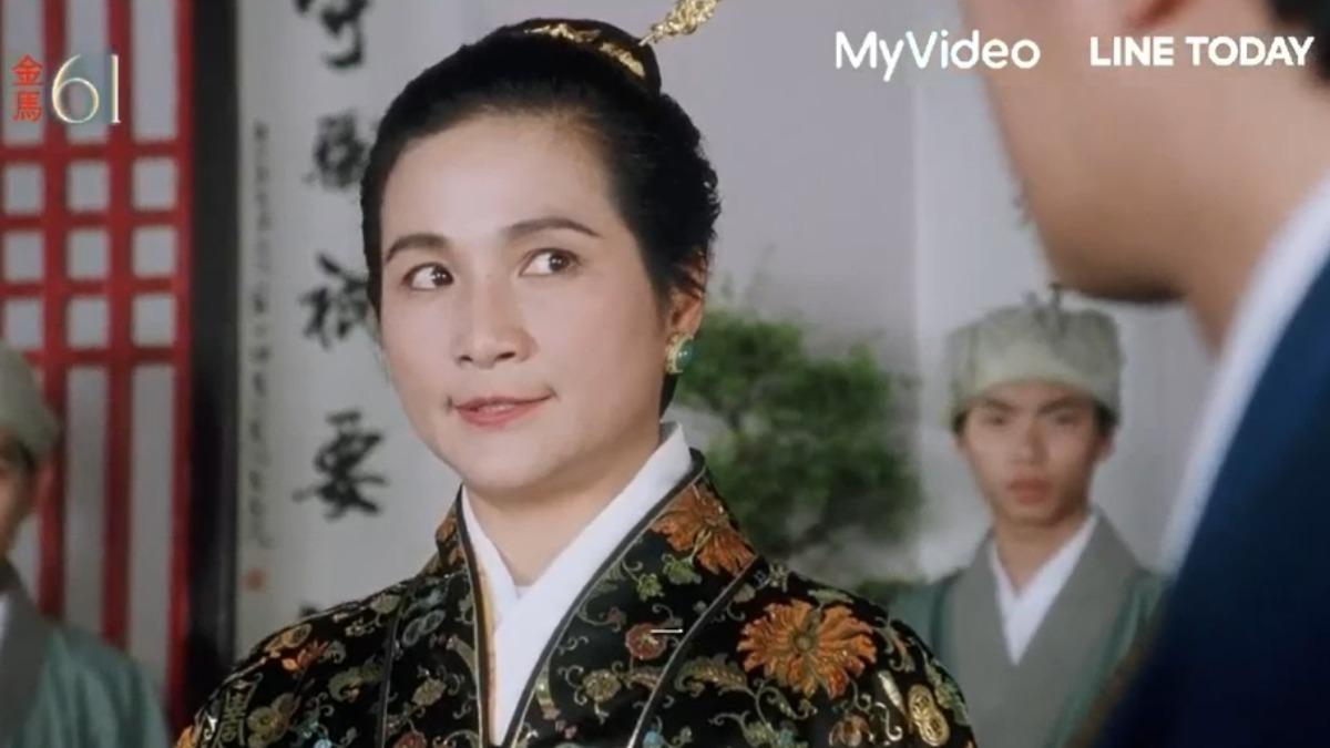 已故演員「一代女俠」鄭佩佩獲頒終身成就獎。(圖/翻攝My Video)