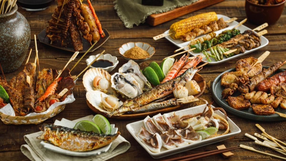 焦糖楓串燒買3送3。(圖/翻攝自食尚玩家)