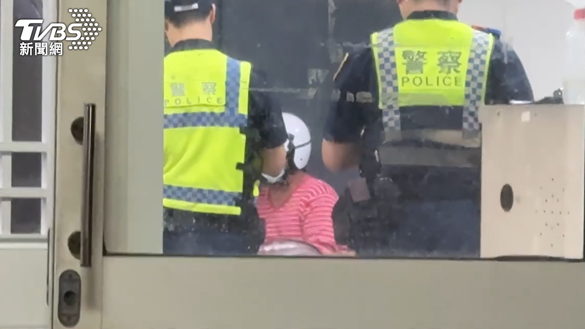 張男失手打死母親。（圖／TVBS）